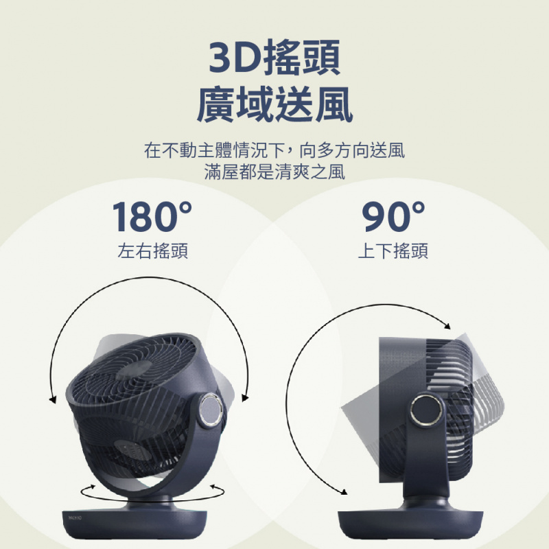 MACHINO M9 MINI 無線空氣循環扇