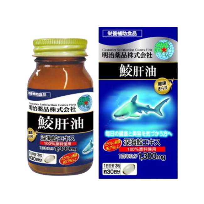 MEIJI 明治藥品 鯊魚肝油 (90粒/30日份)