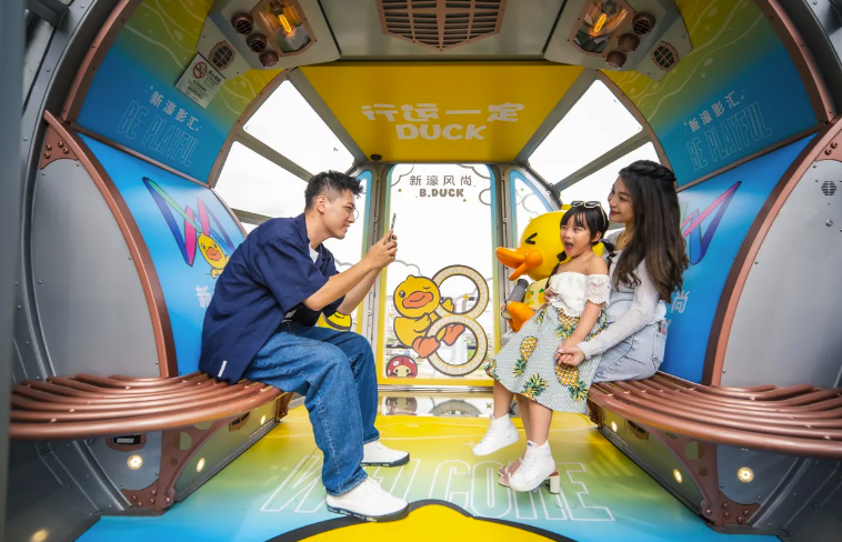 【澳門好去處】【澳門新濠影滙 -「影滙之星」8字摩天輪門票】B.Duck主題包廂 |電子門票直接兌換 【澳門好去處】【澳門新濠影滙 -「影滙之星」8字摩天輪門票】B.Duck主題包廂 |電子門票直接兌換