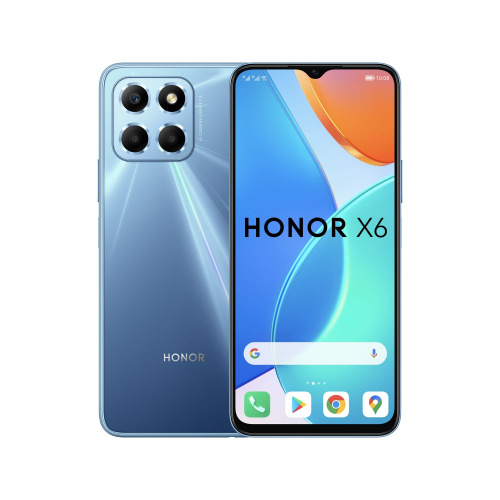 HONOR X6 智能手機 (4GB+128GB) [魅海藍][附送保護套]