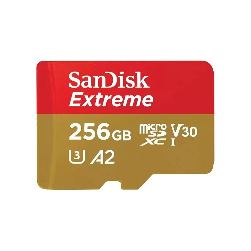SanDisk Extreme A2 V30 U3 microSDXC UHS-I 記憶卡