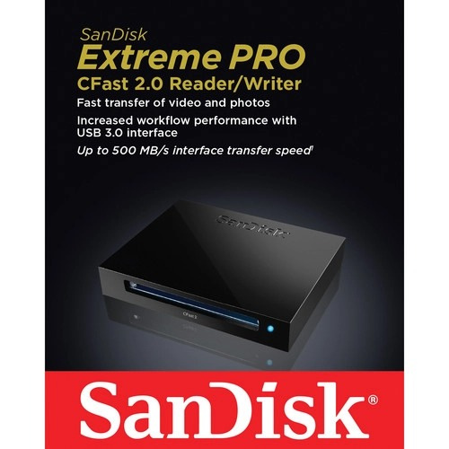 SanDisk Extreme PRO CFast 2.0 讀卡器