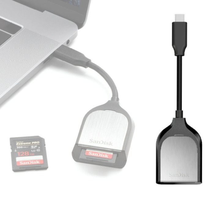 SanDisk Extreme PRO SD UHS-II Card USB-C 讀卡器
