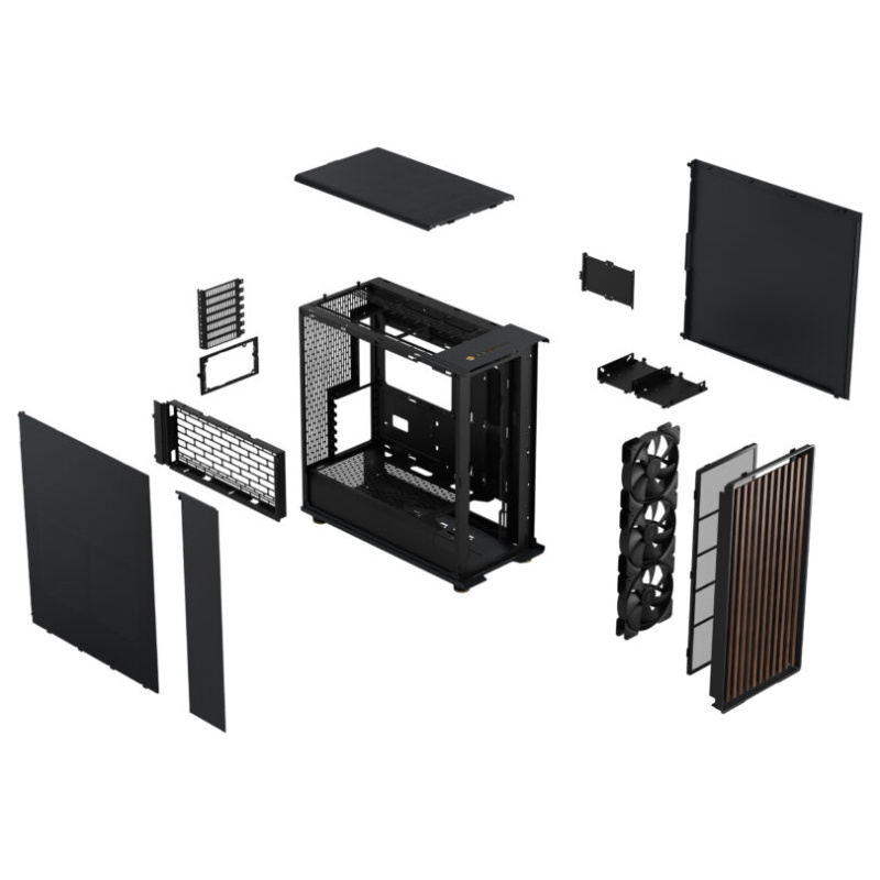Fractal Design North XL Mesh ( Charcoal Black FD-C-NOR1X-01  / Chalk White FD-C-NOR1X-03 )