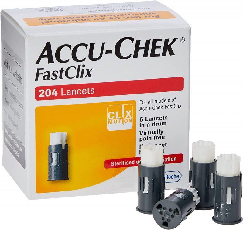 Accu-Chek FastClix 採血針 (204針)