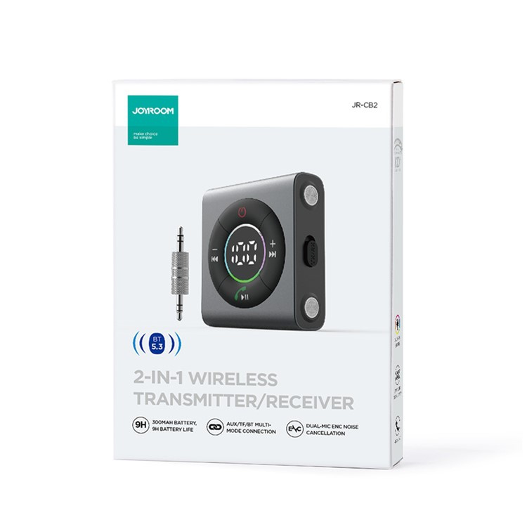 【香港行貨 1年保養】Joyroom JR-CB2 汽車藍牙收/發器