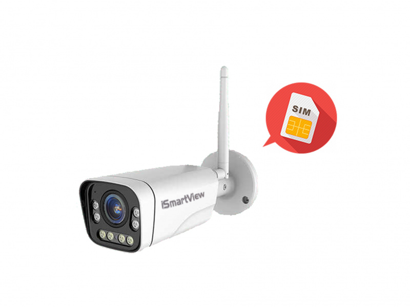 iSmartView CCTV 4G LTE cam 5.0MP 5x zoom 固定角度 流動數據SIM卡聯網 ARW-ST4G5804-EU