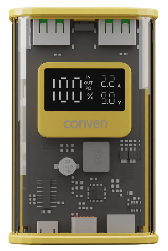 CONVEN  Power Gear 10000T 透明外置電池 [2色]