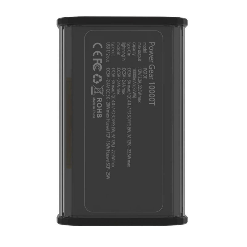 CONVEN  Power Gear 10000T 透明外置電池 [2色]