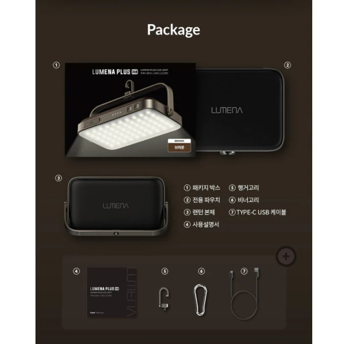 韓國 LUMENA PLUS 2 行動電源照明LED燈
