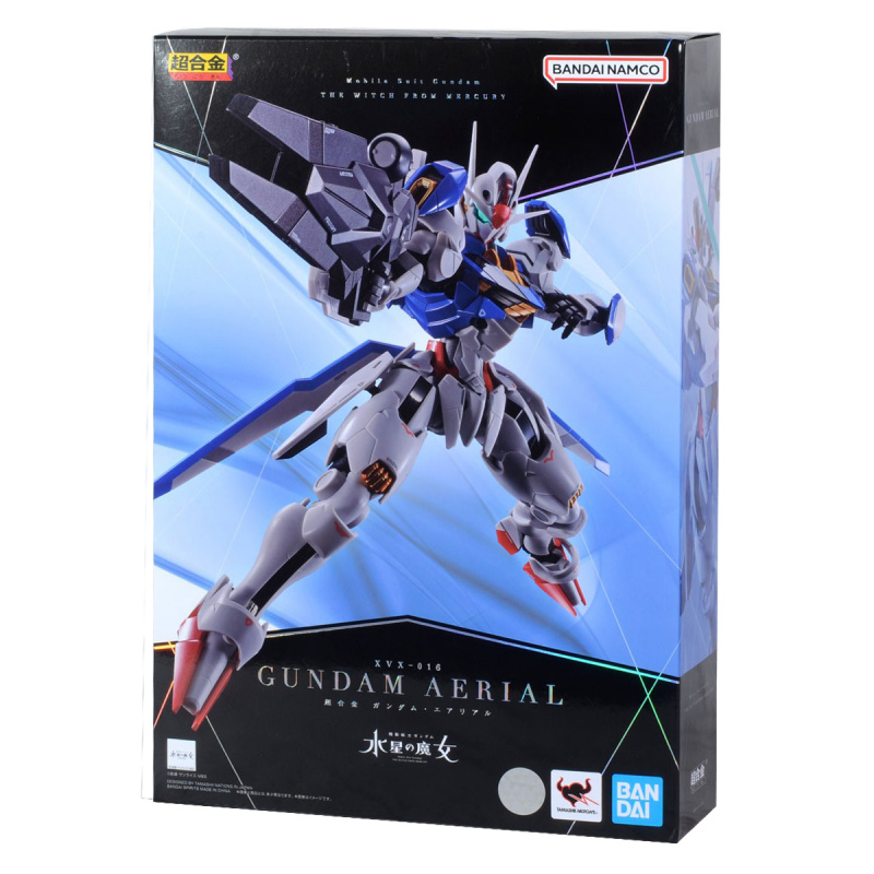 超合金 GUNDAM AERIAL 水星の魔女 BANDAI 超合金 ガンダム・エアリアル | 魂ウェブ