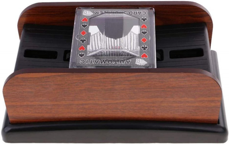 Bennlife賓尼生活 木製全自動撲克牌洗牌機