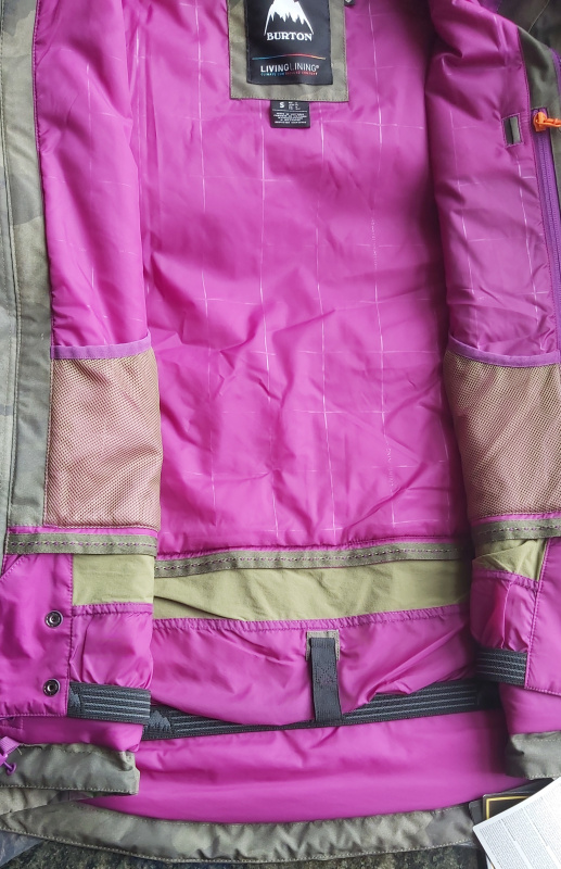 Burton Gore-Tex Radial Snow Jacket S Size