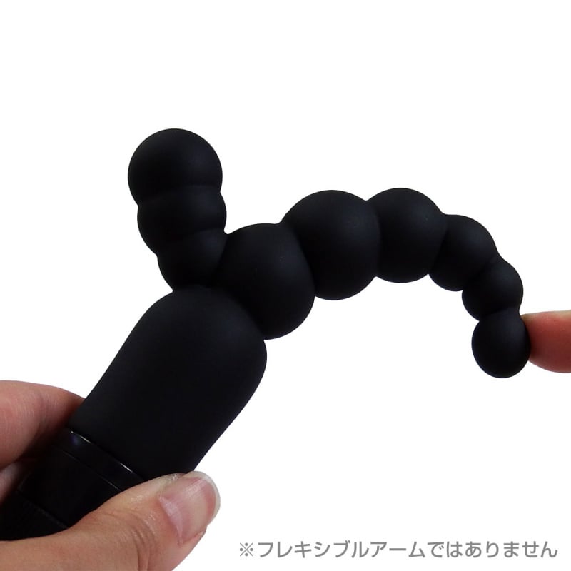 分析師001 男女用後庭 醫用級矽 7種震動 彎曲震動棒