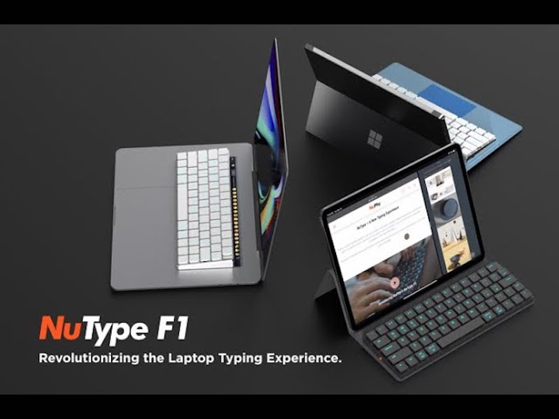 NUPHY Nutype F1 MacBook專用 藍芽機械鍵盤