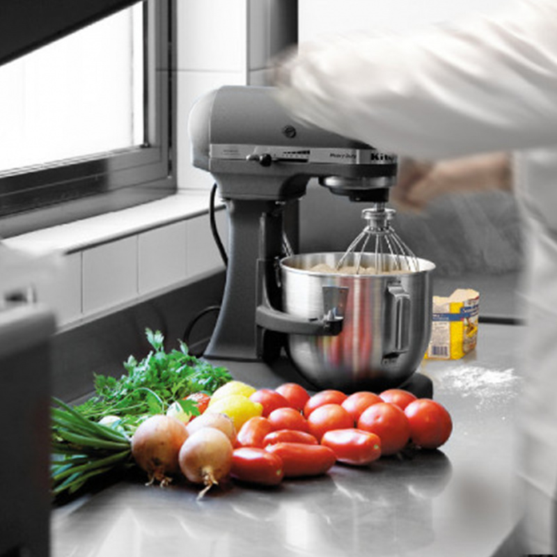 KITCHENAID 4.8L 商用升降式廚師機 (5KPM5BWH 白色)