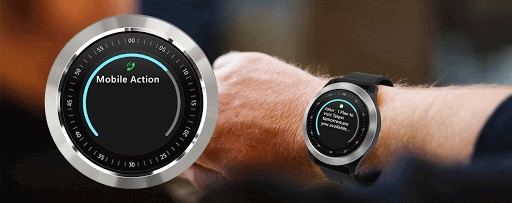 Mobile Action Q-90 (42 mm) Q-Watch Z HR 心率偵測智能手錶