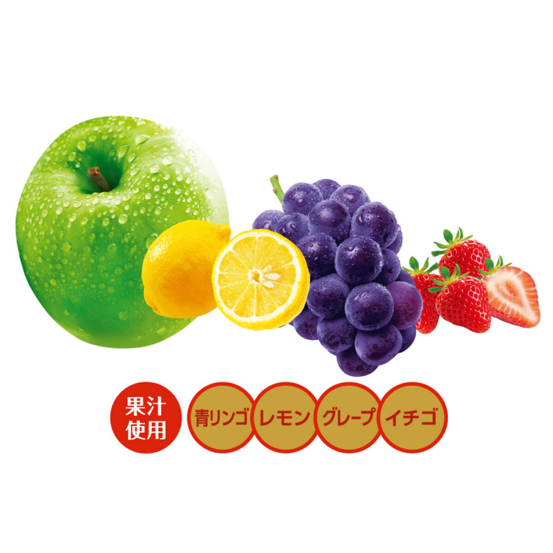 日版UHA 味覺糖 創意立體積木 4款果汁軟糖 172g (216)【市集世界 - 日本市集】