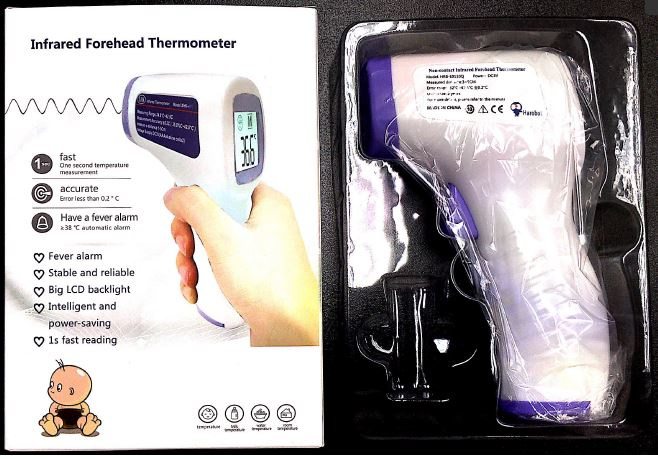 Infrared Non-contact Forehead Thermometer 紅外線電子體溫計 探熱器