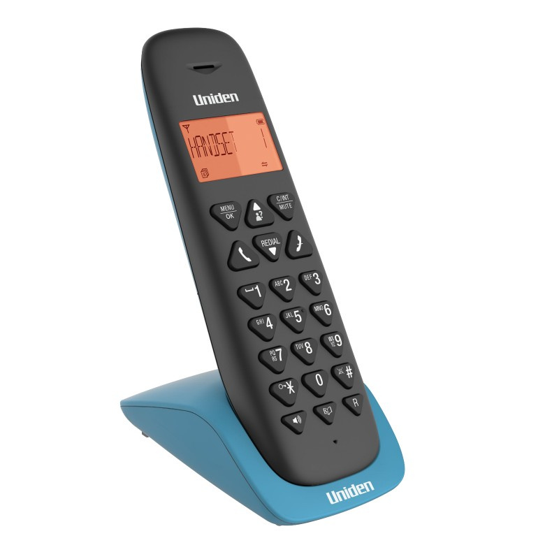 Uniden AT3102 室內無線電話 (藍色)