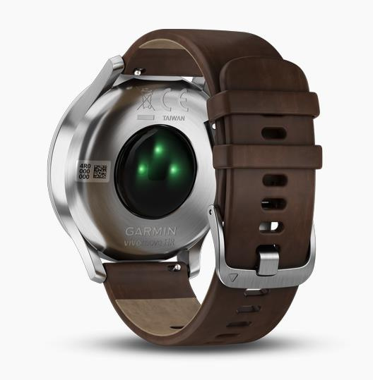 中文版 Garmin Vivomove HR Premium 皮革錶帶 智能手錶 [2色]
