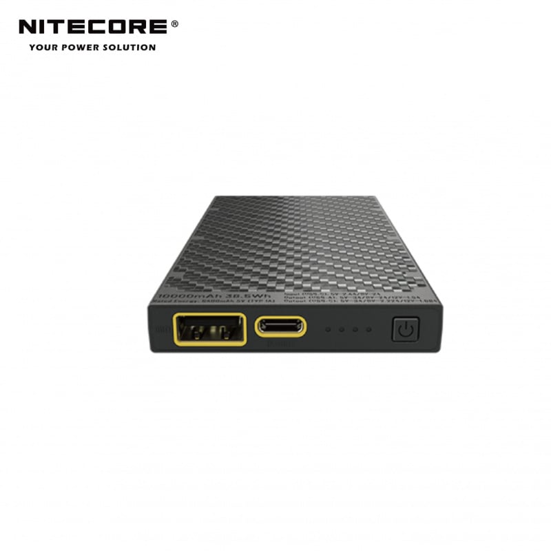 Nitecore NB10000 GEN2 超輕碳纖+20w PD雙向快充+QC3.0 外置充電器