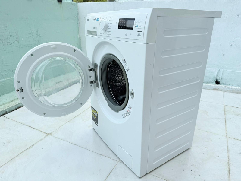 可信用卡付款))前置式  洗衣機 金章 ZANUSSI  ZWD81463W  1400轉（高轉速）  九成新以上 100%正常***包送貨及安裝 // 二手洗衣機 * 電器 * 家電 * washing machine