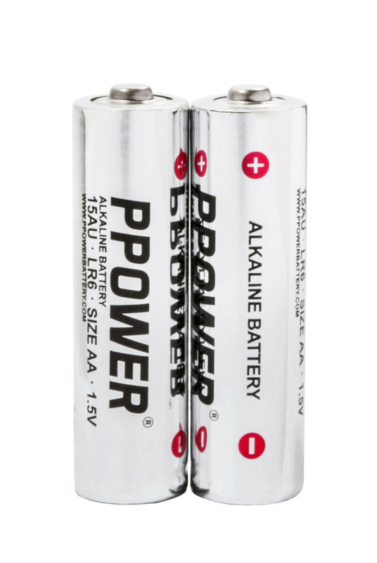 Ppower 一次性特強鹼性AA電池 (50粒)