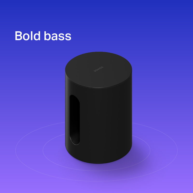 Sonos Sub Mini 無線重低音揚聲器 [2色]