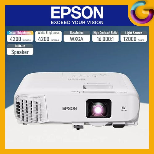 Epson WXGA 3LCD 高光度商用投影機 EB-982W