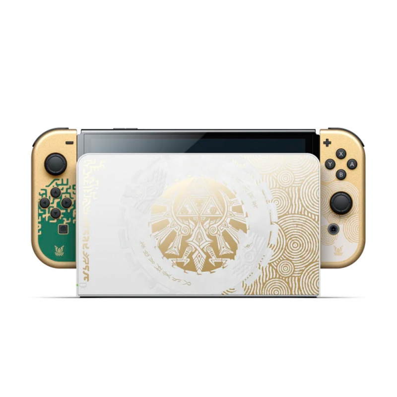 Nintendo Switch 遊戲主機 (OLED款式) 薩爾達傳說 王國之淚 特別版