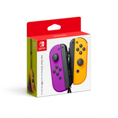 Nintendo Switch Joy-Con 控制器 (電光紫橙色)