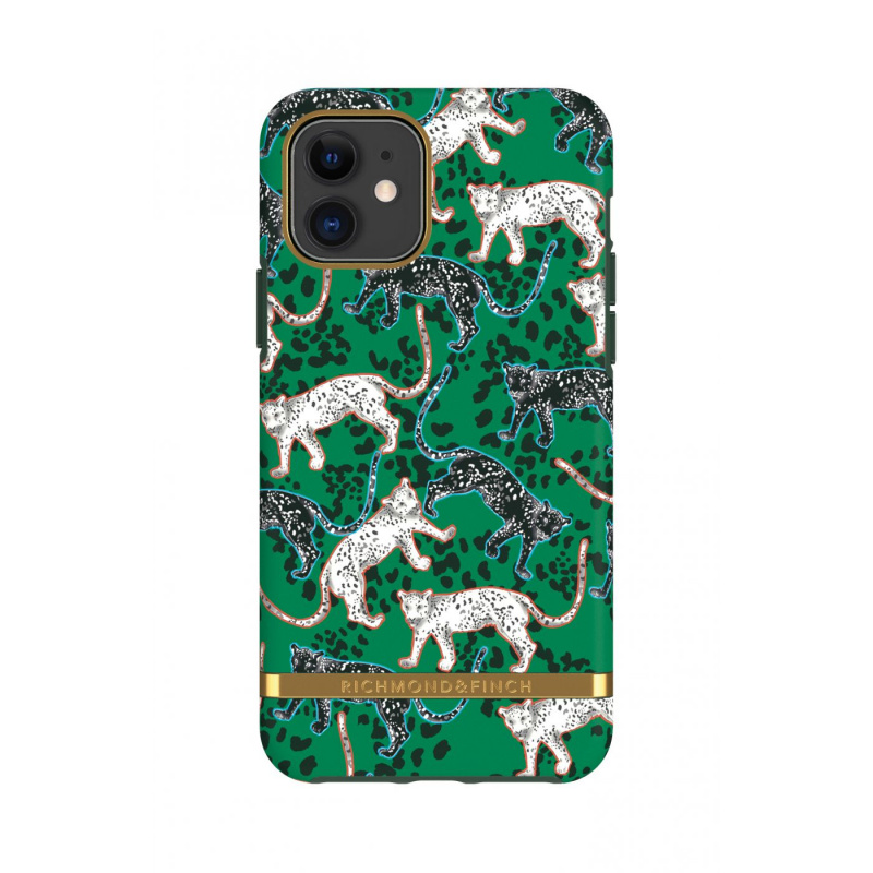 Richmond & Finch - iPhone 11 / iPhone 11 Pro / iPhone 11 Pro Max 手機保護殼  Green Leopard ( IP-408 )