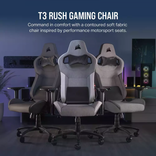 Corsair T3 RUSH Gaming Chair (2023年最新版) [3色]