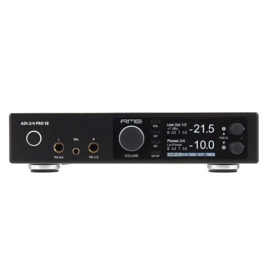 RME ADI-2/4 Pro SE AD/DA轉換器 平衡耳擴
