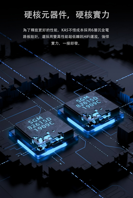 FiiO 隨身型平衡解碼耳機轉換器 KA5 FiiO 隨身型平衡解碼耳機轉換器 KA5