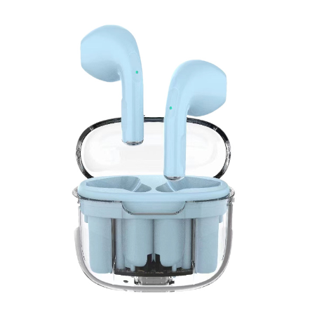 TSK - 透明水晶倉藍牙耳機