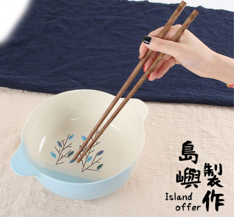Islandoffer 島嶼製作 32cm雞翅木長筷子 公筷 火鍋油炸筷子 打邊爐筷子 實木 木質餐具 木系餐具(1對)