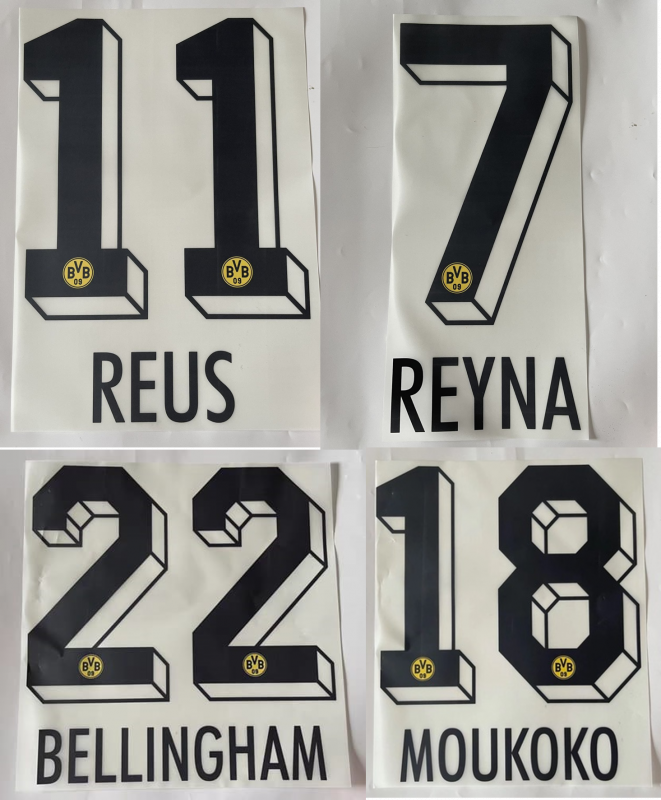 Puma Dortmund 多蒙特 2023-24 主場球迷版球衣 (附字章選項)