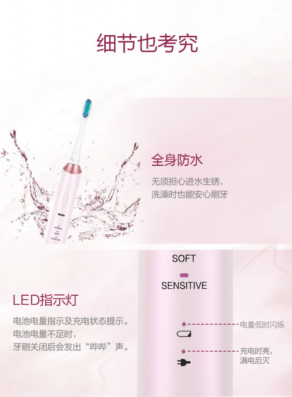 【平行進口 原裝正貨】Panasonic 樂聲 EW-DC12 電動聲波震動牙刷