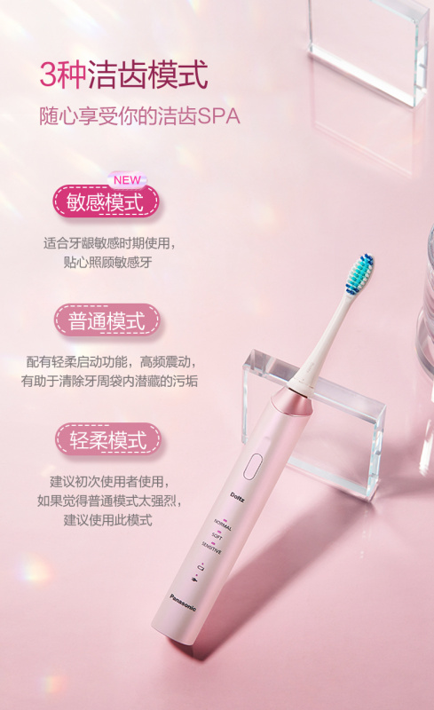 【平行進口 原裝正貨】Panasonic 樂聲 EW-DC12 電動聲波震動牙刷