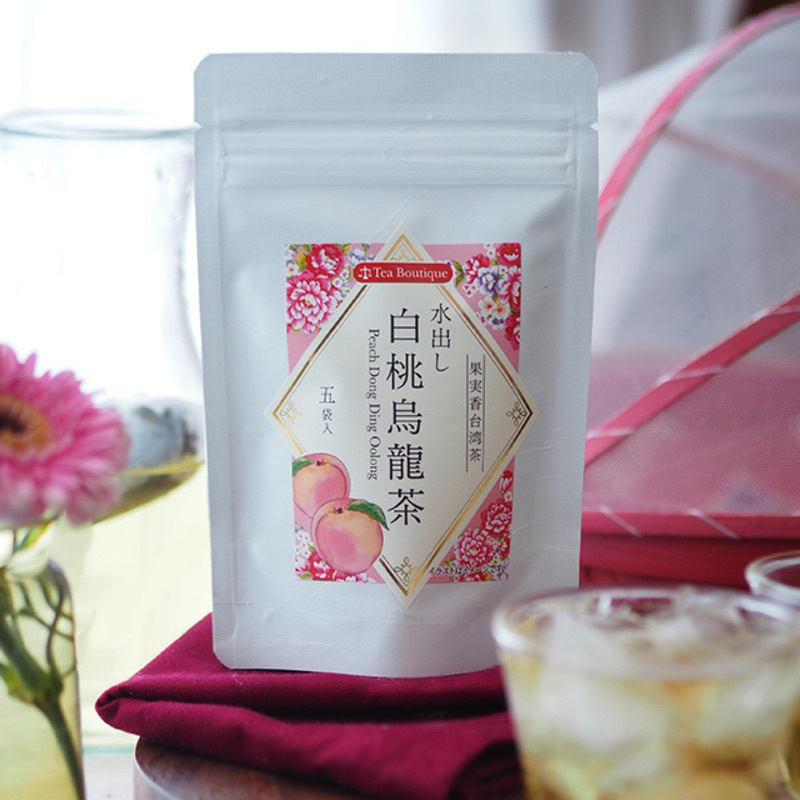 日版Tea Boutique 水出白桃烏龍冰茶 15g【市集世界 - 日本市集】