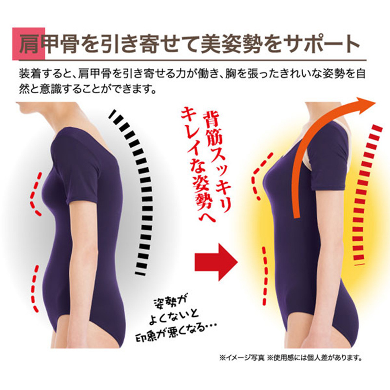 日本Dr. Pro 【成人S~M碼】脊椎姿勢矯正帶 改善駝背【市集世界 - 日本市集】