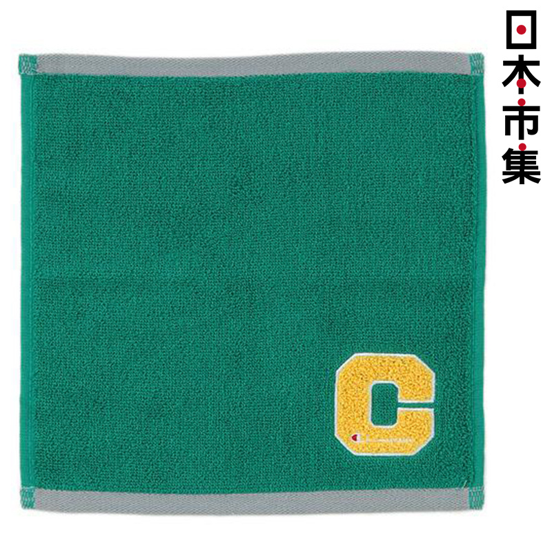 日版 Champion【綠色】運動方巾(178) 25x25cm【市集世界 - 日本市集】