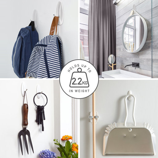 3M™ - Command™ 無痕™ 鐵線掛鈎 大型 17069 一件裝