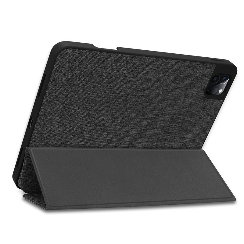 ipad Pro 12.9 寸平板 2020 布纹皮套 保護套 保護殻 Smart Cover