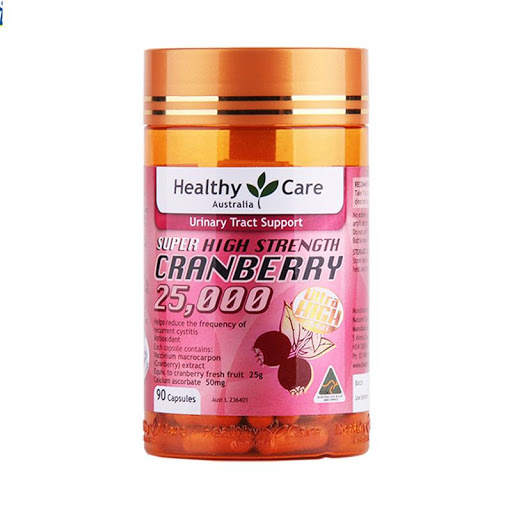 澳洲 Healthy Care Super Cranberry 25000 高含量蔓越莓 [90粒] (新版)2025/06
