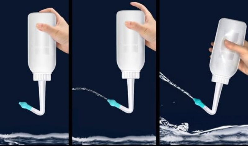 Bennlife賓尼生活 鼻腔沖洗器 清洗鼻腔 殺菌消毒(白色款, 500ml)