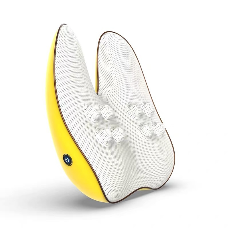 慢回彈記憶海棉電動按摩腰墊