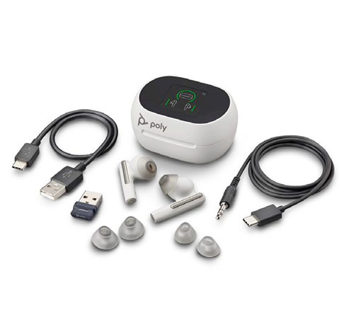 Poly Voyager Free 60+ UC with Touchscreen Charging Case 真無線耳機